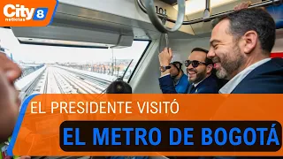 For the first time, Abelardo De La Espriella toured the Bogotá Metro | CityTv