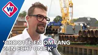 Dijken zijn niet stevig genoeg, machine uit Japan helpt ons