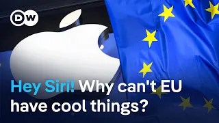 The EU says Apple must let users choose their AI assistant | DW News