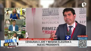 Nueva crisis política tras censura de José Jerí