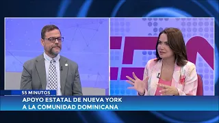 55 Minutos | Apoyo estatal de NY a la comunidad dominicana; entrevista al senador Luis Sepúlveda