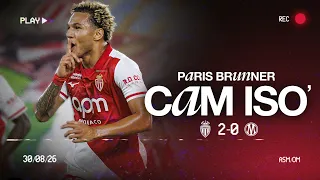 PLAYER CAM | Paris Brunner’s Double vs Marseille🔥(2-0) ⚽⚽