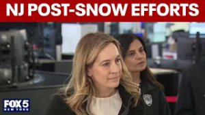 NJ Gov. Mikie Sherrill gives updates after blizzard