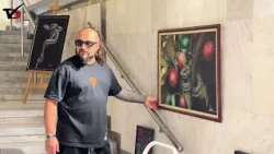 64 картини са подредени в годишната изложба на школа„АRT HERO" в Добрич