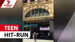 Teenage boy charged over Melbourne CBD hit-run | 7NEWS