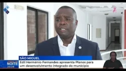 Mayor Herménio Fernandes presents plans for the integrated development of the municipality of São...
