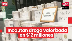 Incautan 2.4 toneladas de cocaína en operativo conjunto en el litoral peruano