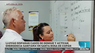 Rains trigger spike in dengue cases, health emergency activated in Santa Rosa de Copán