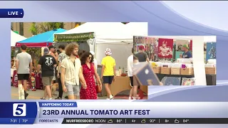 Nashville's Tomato Art Fest 2026: Music, art & tomatoes