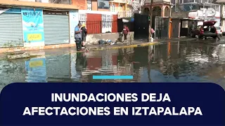 80 cm flood reported in Iztapalapa