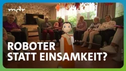 Sozialroboter Anni erobert Seniorenheim in Bernburg | MDR um 4 | MDR