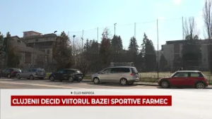 CLUJENII DECID VIITORUL BAZEI SPORTIVE FARMEC