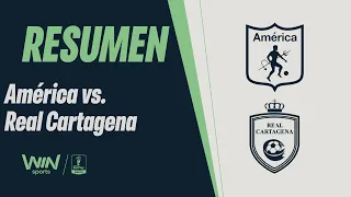 América vs. Real Cartagena (highlights and goals) | Copa BetPlay Dimayor 2026 | Phase 1B - First Leg