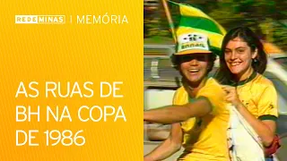 The hustle and bustle on the streets of BH during the 1986 World Cup