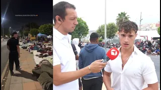 Juan Ruiz, Ceuta content creator: "I am being threatened by people in my city"
