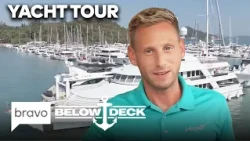 Tour Below Deck's Season 13 Yacht With Fraser Olender | Below Deck (S13) | Bravo
