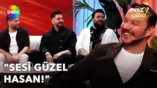 How did Hasan Gözetlik, the lead singer of Sakiler, start singing? | Write a Song Episode 2