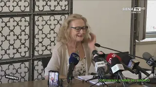 MAYOR'S PRESS CONFERENCE - PALIO DI SIENA 08-16-2026