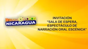 Invitación  sala de espera, espectaculo de narración oral escénica