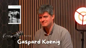 Après Humus, Gaspard Koenig présente son roman Aqua