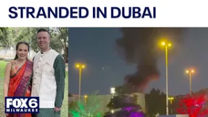 Wisconsin couple stranded in Dubai grounded due to 'Epic Fury' | FOX6 News Milwaukee