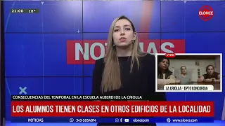 "Juan Bautista Alberdi" school suffers significant building damage