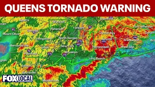 Tornado warning issued in Queens, Nassau County