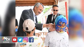GOVERNOR SEZER AND HIS WIFE MET WITH CHILDREN UNDER STATE CARE