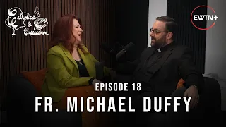 Fr. Michael Duffy with Siobhan Fallon Hogan | Catholics and Cappuccinos 18
