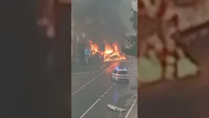 Esplosione a Bibbiena, fiamme partite dall'abitacolo. In tutto otto i feriti