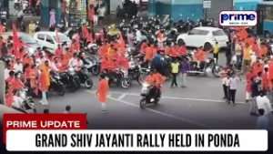 Grand Shiv Jayanti Rally Held in Ponda