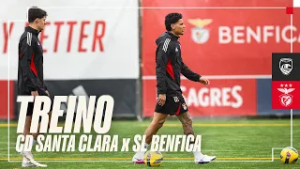 Treino Benfica Campus | CD Santa Clara x SL Benfica