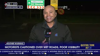 Snowfall, freezing conditions in Western Cape