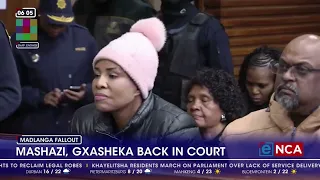 Mashazi and Gxasheka back in court for bail bid