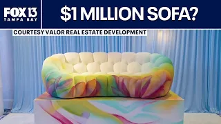 $1 million designer sofa on sale in Florida