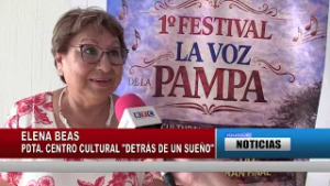 CENTRO CULTURAL REALIZA SU PRIMER FESTIVAL LA VOZ DE LA PAMPA