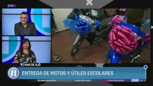 ?️? Entrega de motos y útiles escolares ?✨