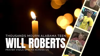 Prayer vigil for Will Roberts after he passed away from bone cancer