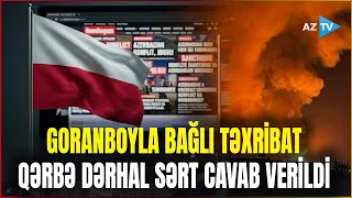 Qərbin Goranboydakı partlayışla bağlı BƏDNAM PLANI - Bir mərkəzdən idarə olunan təxribat ifşa edildi
