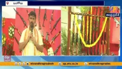 ఒంగోలు ఎస్పీ కార్యాలయంలో ఆయుధ పూజ.. ప్రజల భద్రతకు పోలీసుల పునరంకితం