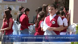 THE ANINOASA COMMUNITY JOINS "LET’S DO IT, ROMANIA!"