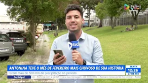 ANTONINA TEVE O MÊS DE FEVEREIRO MAIS CHUVOSO DE SUA HISTÓRIA