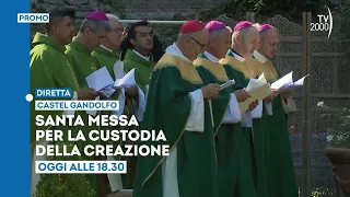 Pope Leo XIV, Mass for the Custody of Creation - Today, September 1st at 6:30 PM on TV2000