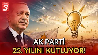 Erdoğan AK Parti’nin 25 Yıllık Sürecini Değerlendirdi | “Tarihi bir dönüşüm”
