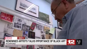 Richmond artist Dennis Winston on preserving Black history through art