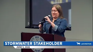 Stormwater Stakeholders Advisory Committee 05-05-26