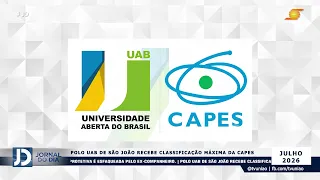POLO UAB DE SÃO JOÃO RECEBE CLASSIFICAÇÃO MÁXIMA DA CAPES