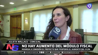 Julieta Wallace speaks out after the debate on tax rate adjustments