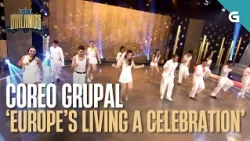 Os 14 concursantes abren a gala 8 con ‘Europe’s living a celebration’ | BAILAMOS