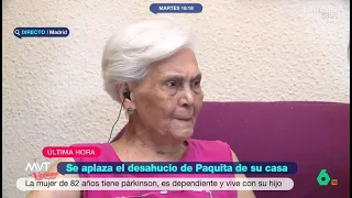Paquita denuncia que la van desahuciar para convertir su casa en un piso turístico - Más Vale Tarde